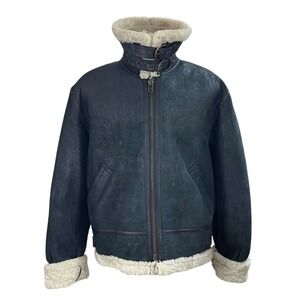 Brown Military Field Jacket with Warm Lining